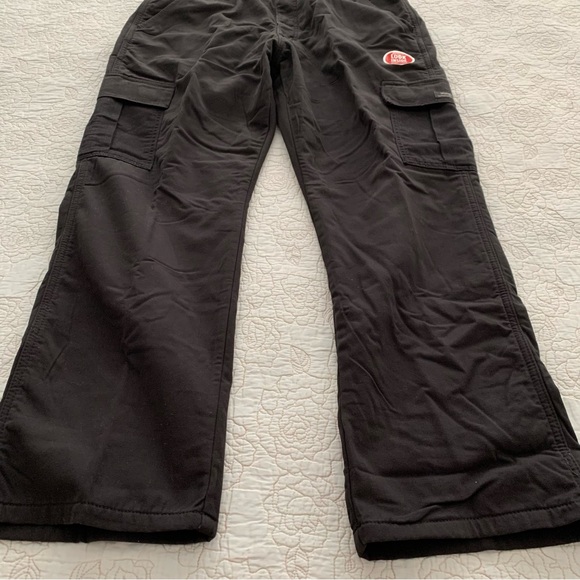 NWT. Wrangler’s Men’s Black Fleece Lined Cargo Pants - 34 X 30 - Picture 2 of 15
